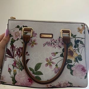 Calvin Klein womens floral purse